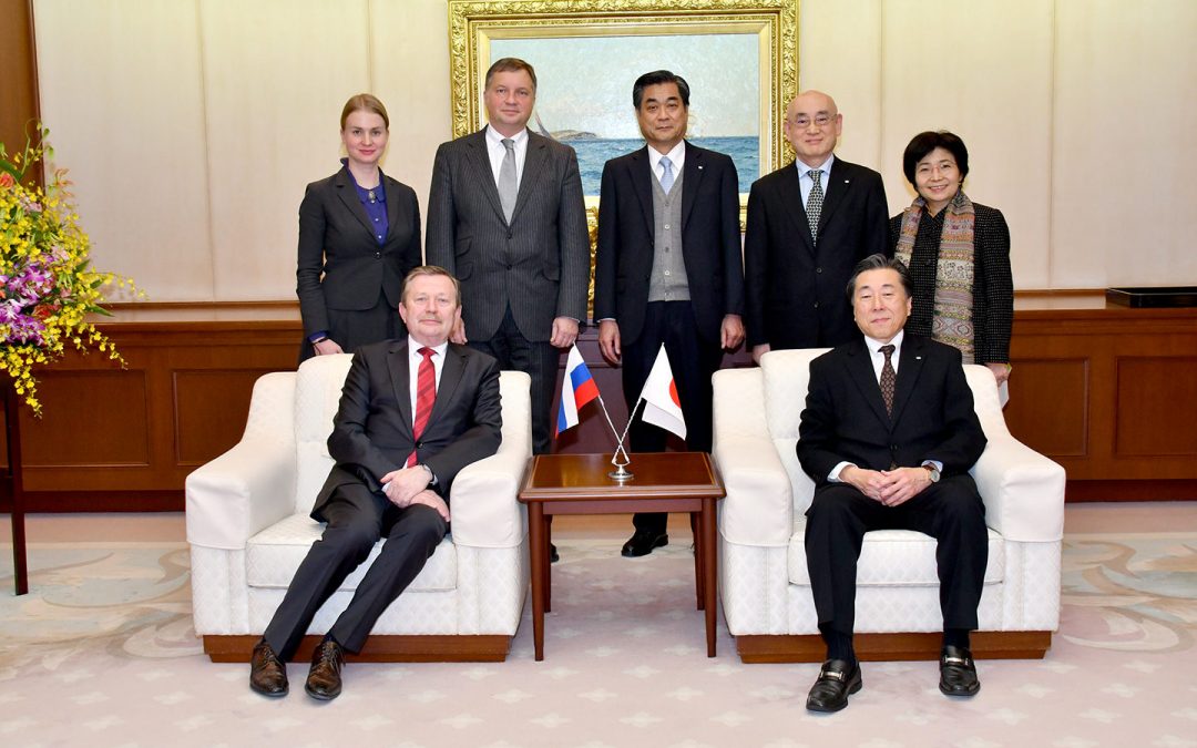 Russky Mir基金專務理事Vladimir Kochin 訪問民音文化中心